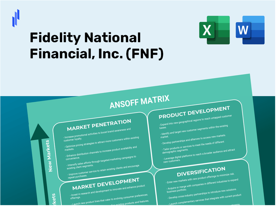 Fidelity National Financial, Inc. (FNF)Ansoff Matrix