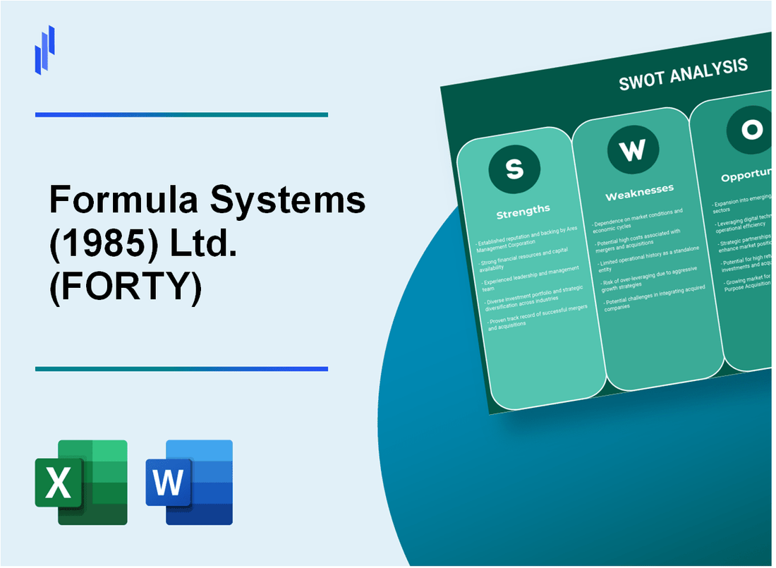 Formula Systems (1985) Ltd. (FORTY) SWOT Analysis