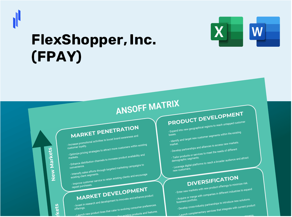 FlexShopper, Inc. (FPAY)Ansoff Matrix