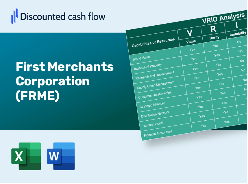 First Merchants Corporation (FRME): VRIO Analysis [10-2024 Updated]