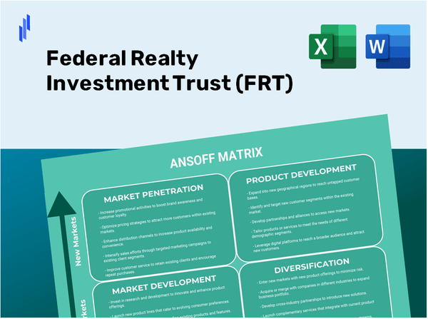 Federal Realty Investment Trust (FRT)Ansoff Matrix