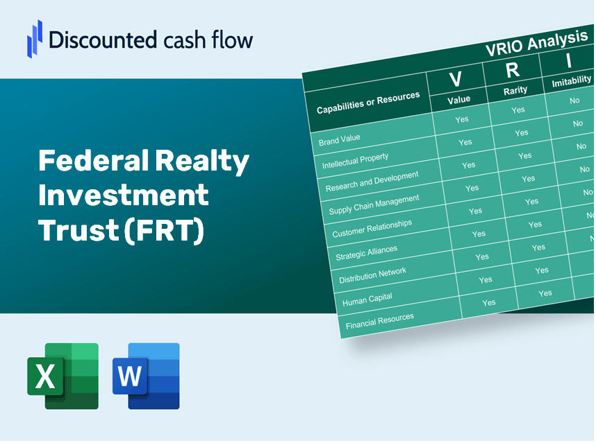 Federal Realty Investment Trust (FRT): VRIO Analysis [10-2024 Updated]