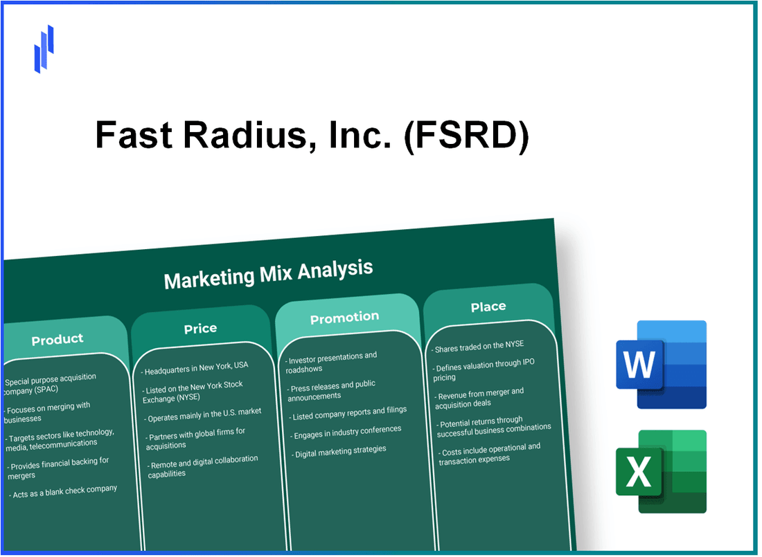 Marketing Mix Analysis of Fast Radius, Inc. (FSRD)