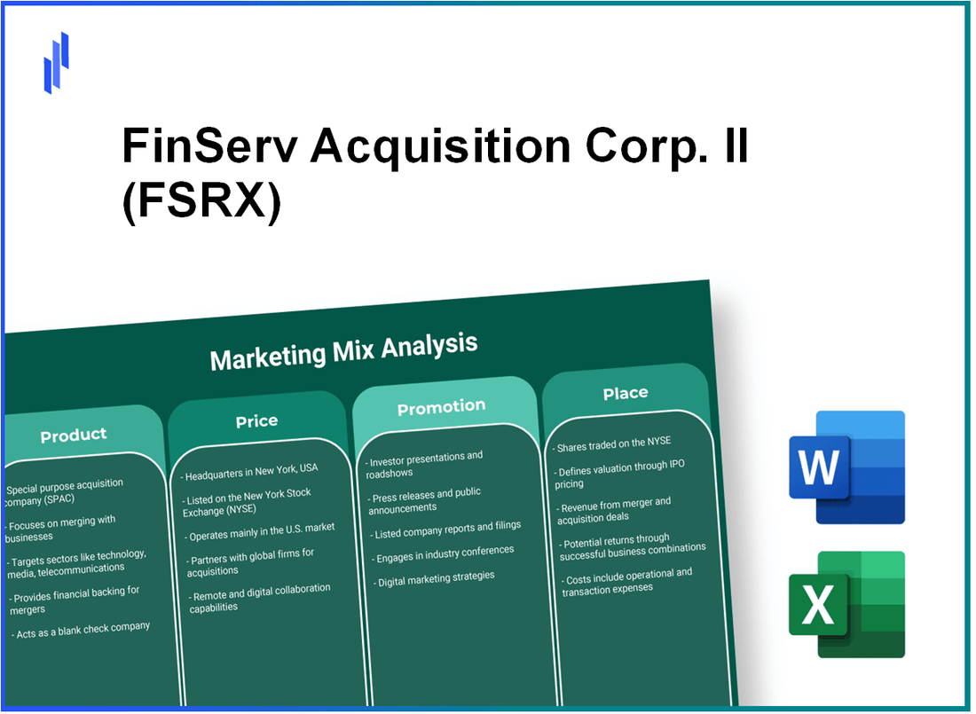 Marketing Mix Analysis of FinServ Acquisition Corp. II (FSRX)