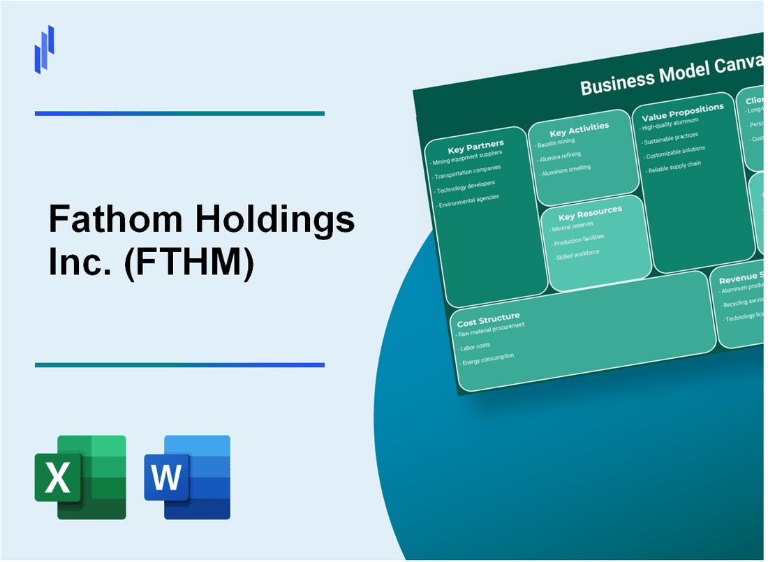 Fathom Holdings Inc. (FTHM): Business Model Canvas