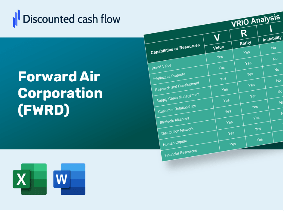 Forward Air Corporation (FWRD): VRIO Analysis [10-2024 Updated]