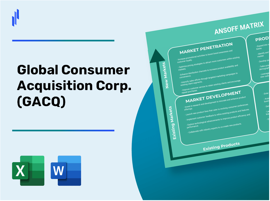 Global Consumer Acquisition Corp. (GACQ)Ansoff Matrix