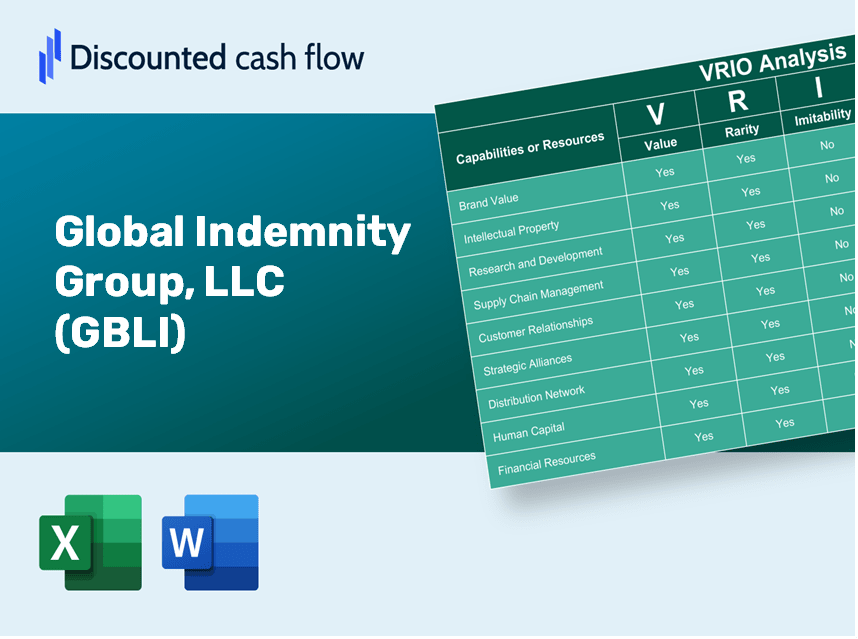 Global Indemnity Group, LLC (GBLI): VRIO Analysis [10-2024 Updated]