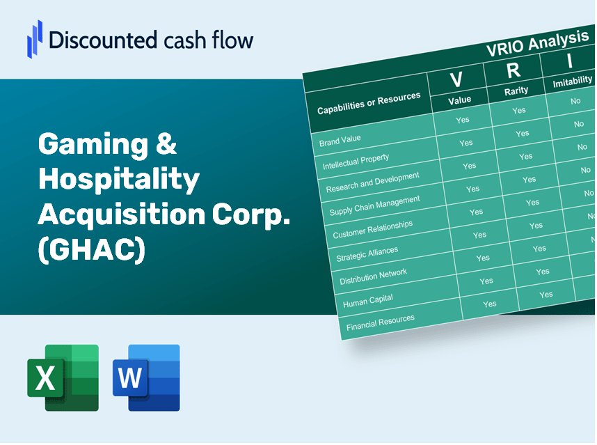 Gaming & Hospitality Acquisition Corp. (GHAC): VRIO Analysis [10-2024 Updated]