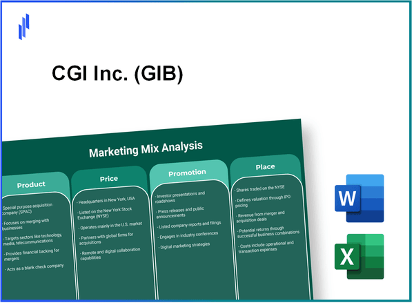 Marketing Mix Analysis of CGI Inc. (GIB)