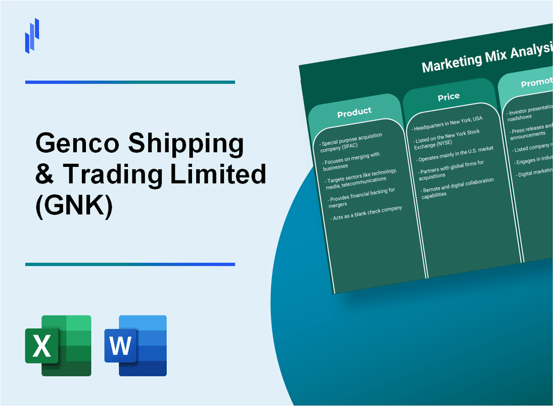 Marketing Mix Analysis of Genco Shipping & Trading Limited (GNK)