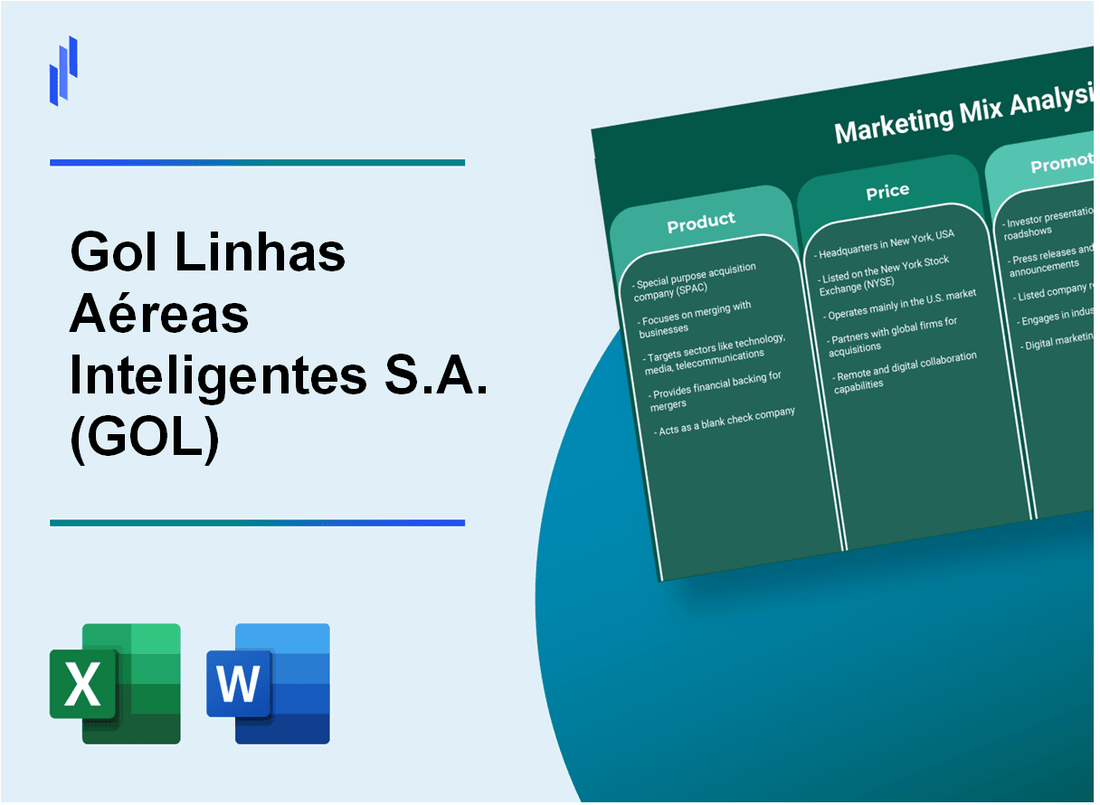 Marketing Mix Analysis of Gol Linhas Aéreas Inteligentes S.A. (GOL)