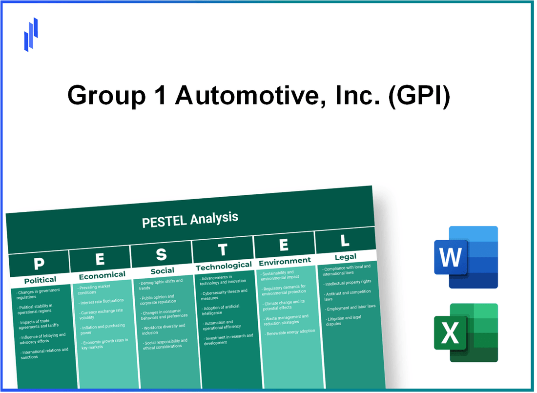 PESTEL Analysis of Group 1 Automotive, Inc. (GPI)