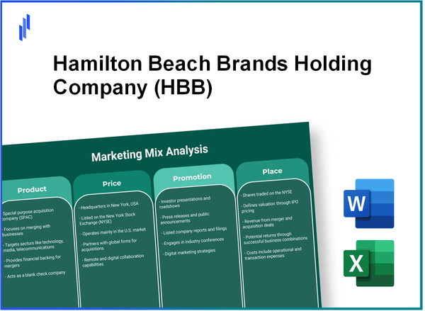 Marketing Mix Analysis of Hamilton Beach Brands Holding Company (HBB)