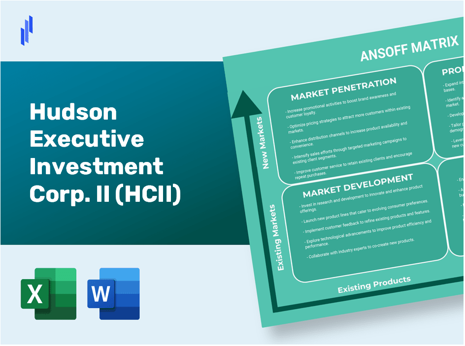 Hudson Executive Investment Corp. II (HCII)Ansoff Matrix