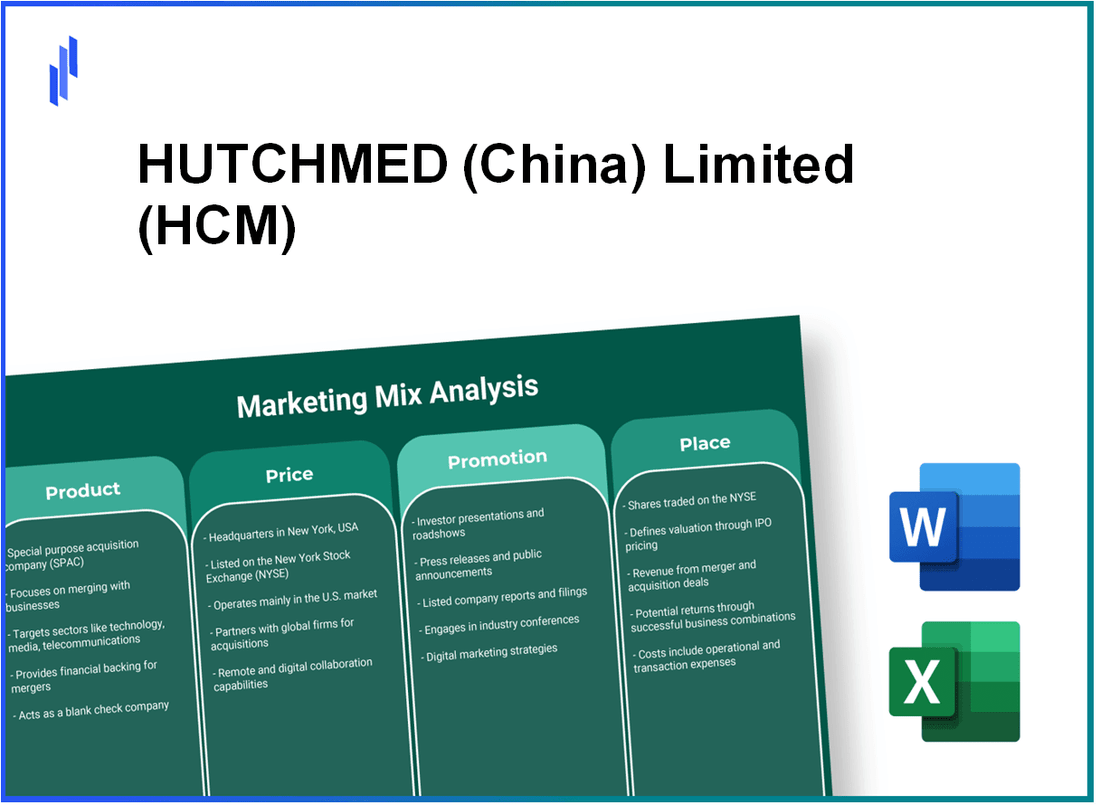 Marketing Mix Analysis of HUTCHMED (China) Limited (HCM)