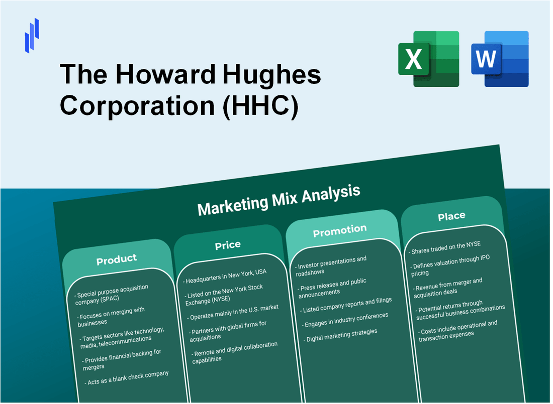 Marketing Mix Analysis of The Howard Hughes Corporation (HHC)