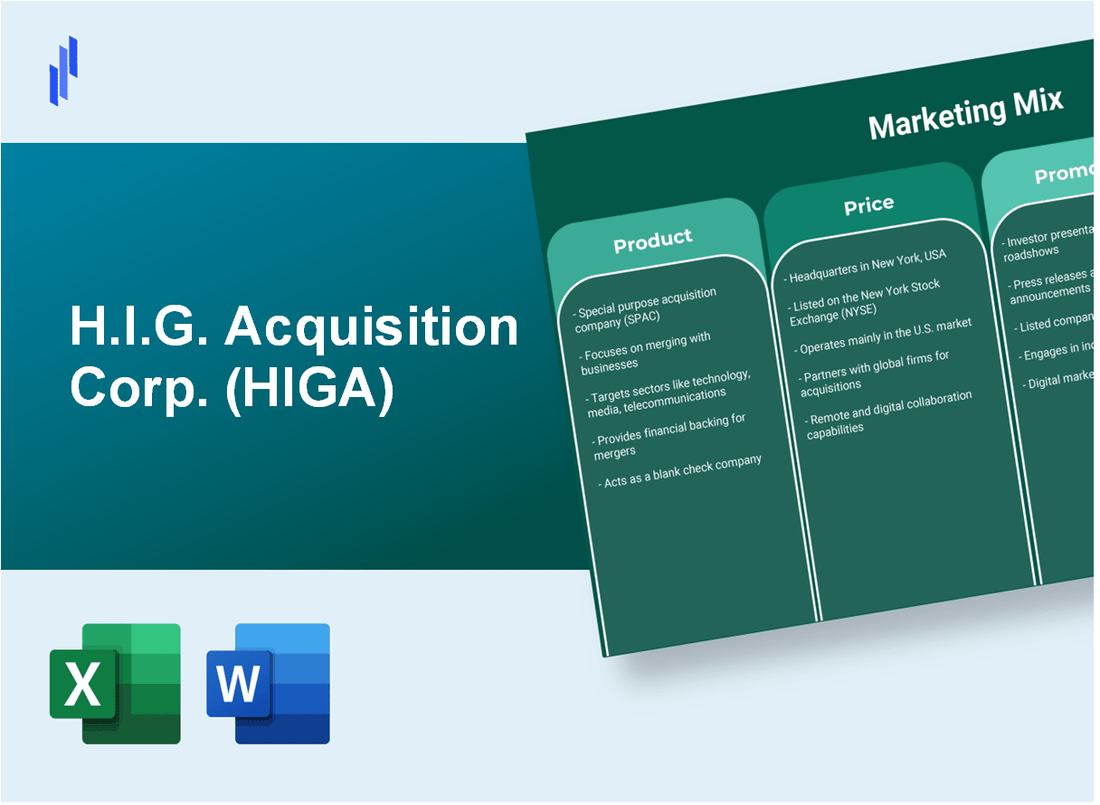 Marketing Mix Analysis of H.I.G. Acquisition Corp. (HIGA)