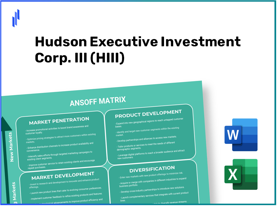 Hudson Executive Investment Corp. III (HIII)Ansoff Matrix