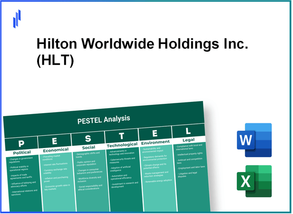 PESTEL Analysis of Hilton Worldwide Holdings Inc. (HLT)