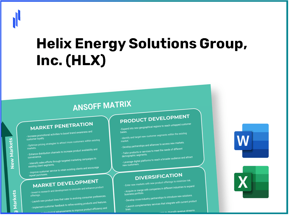 Helix Energy Solutions Group, Inc. (HLX)Ansoff Matrix