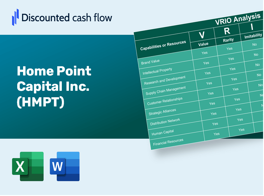 Home Point Capital Inc. (HMPT): VRIO Analysis [10-2024 Updated]