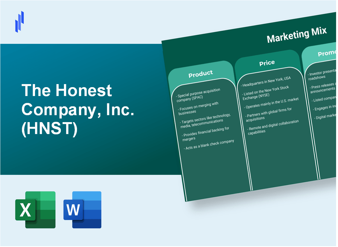 Marketing Mix Analysis of The Honest Company, Inc. (HNST)