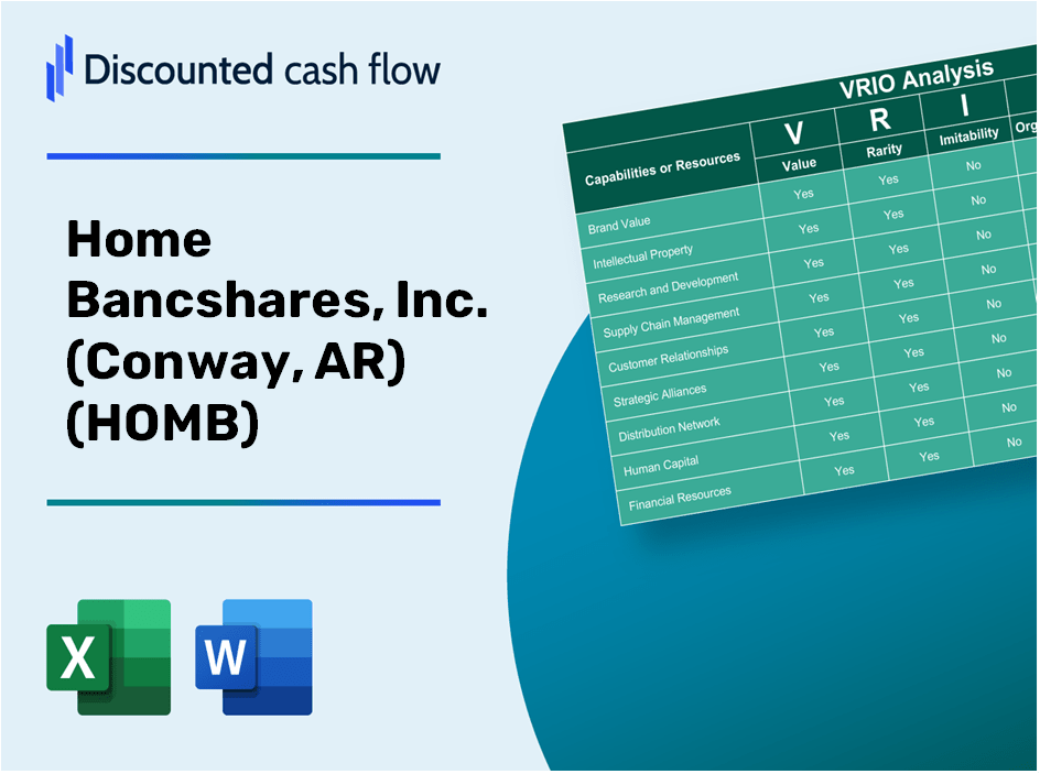 Home Bancshares, Inc. (Conway, AR) (HOMB): VRIO Analysis [10-2024 Updated]