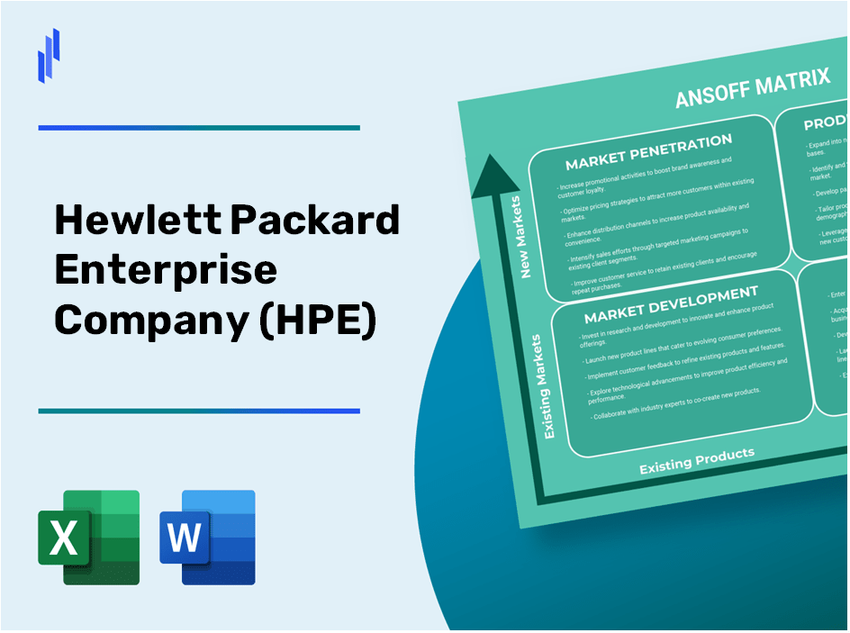 Hewlett Packard Enterprise Company (HPE)Ansoff Matrix