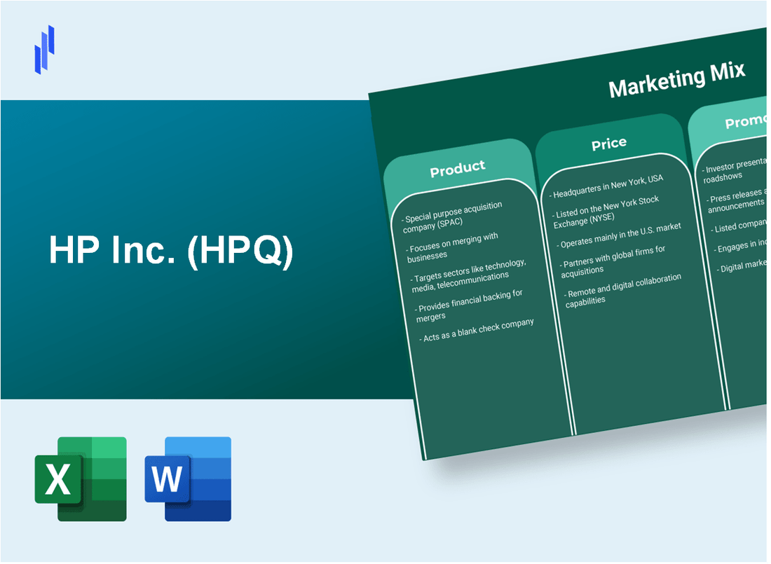 Marketing Mix Analysis of HP Inc. (HPQ)