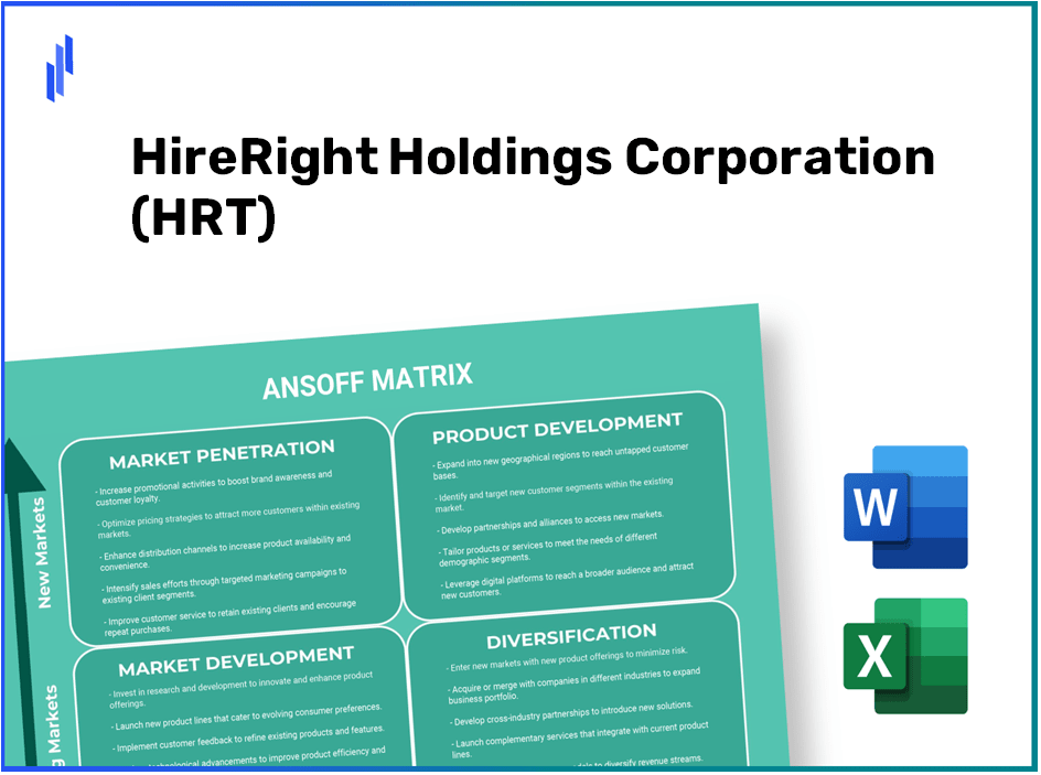 HireRight Holdings Corporation (HRT)Ansoff Matrix