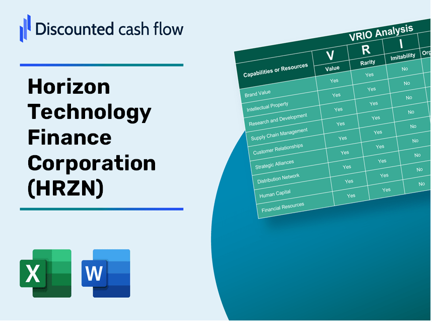 Horizon Technology Finance Corporation (HRZN): VRIO Analysis [10-2024 Updated]