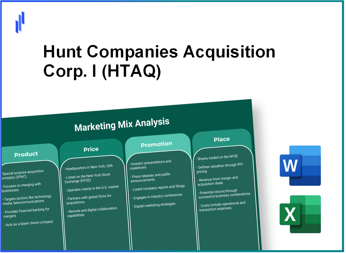 Marketing Mix Analysis of Hunt Companies Acquisition Corp. I (HTAQ)