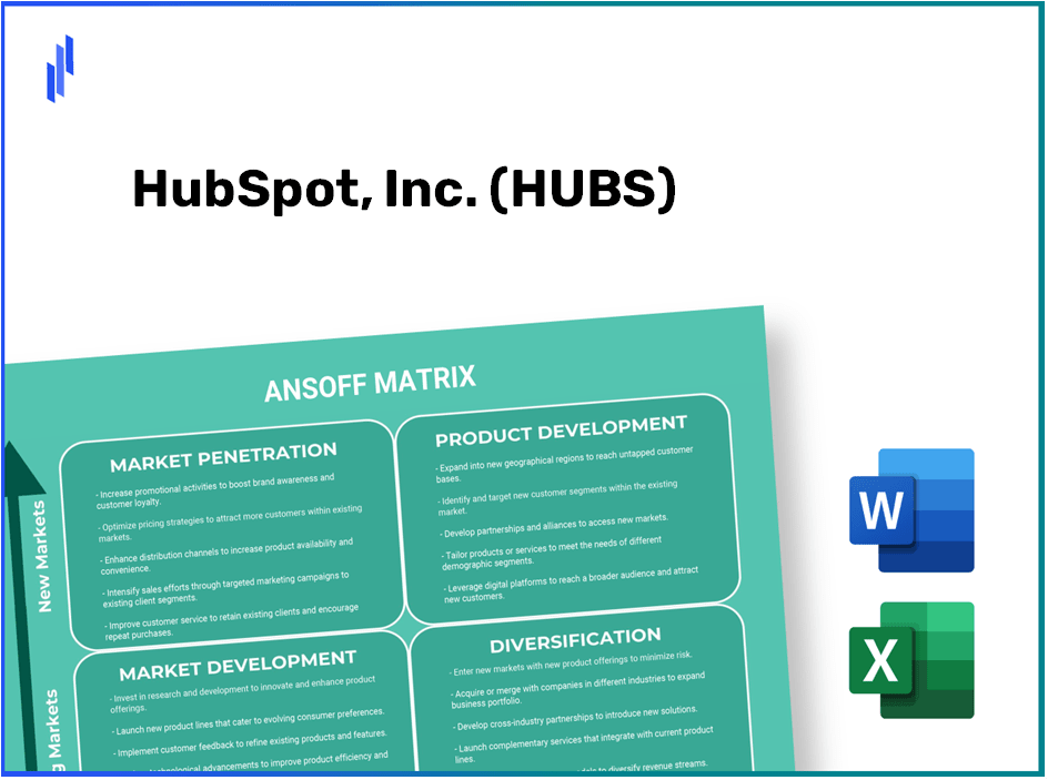 HubSpot, Inc. (HUBS)Ansoff Matrix