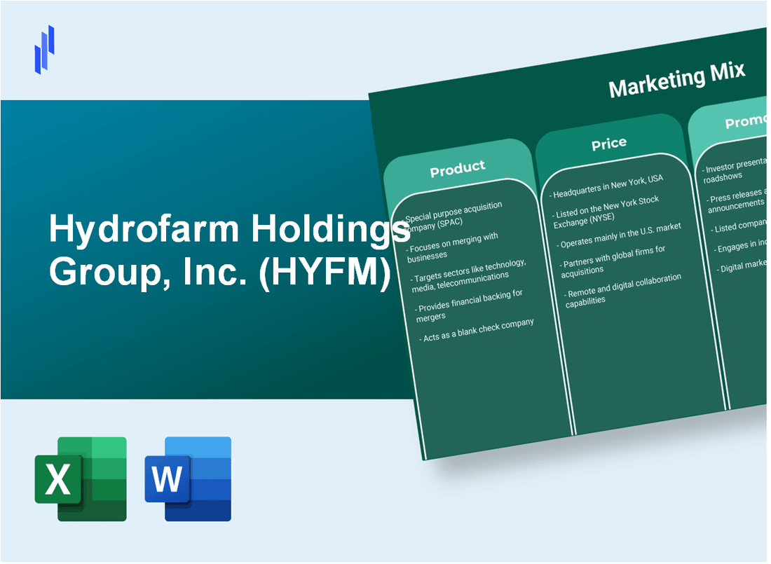 Marketing Mix Analysis of Hydrofarm Holdings Group, Inc. (HYFM)