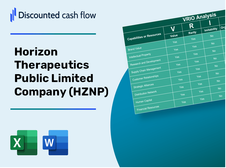 Horizon Therapeutics Public Limited Company (HZNP): VRIO Analysis [10-2024 Updated]