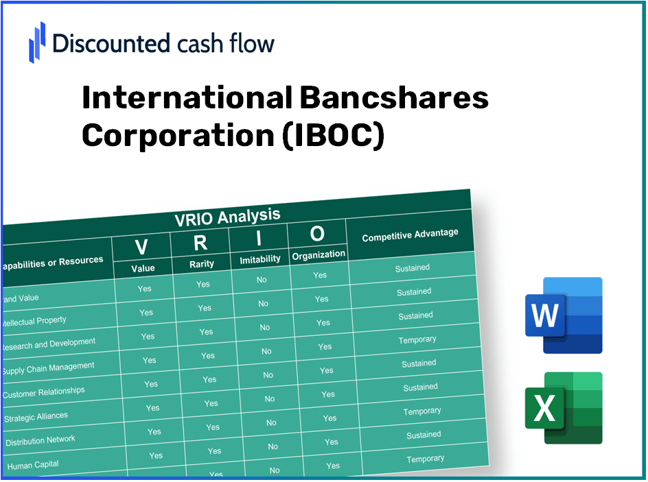 International Bancshares Corporation (IBOC): VRIO Analysis [10-2024 Updated]