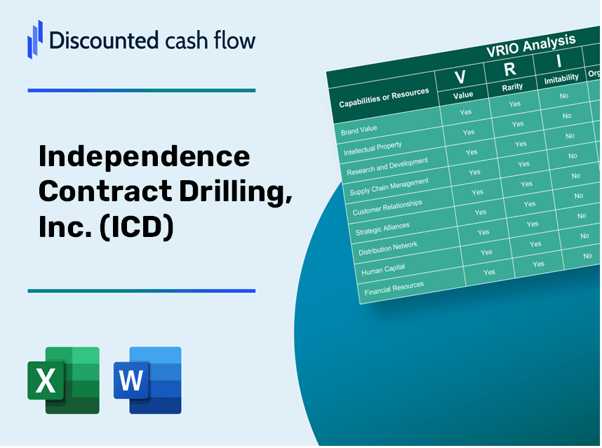 Independence Contract Drilling, Inc. (ICD): VRIO Analysis [10-2024 Updated]