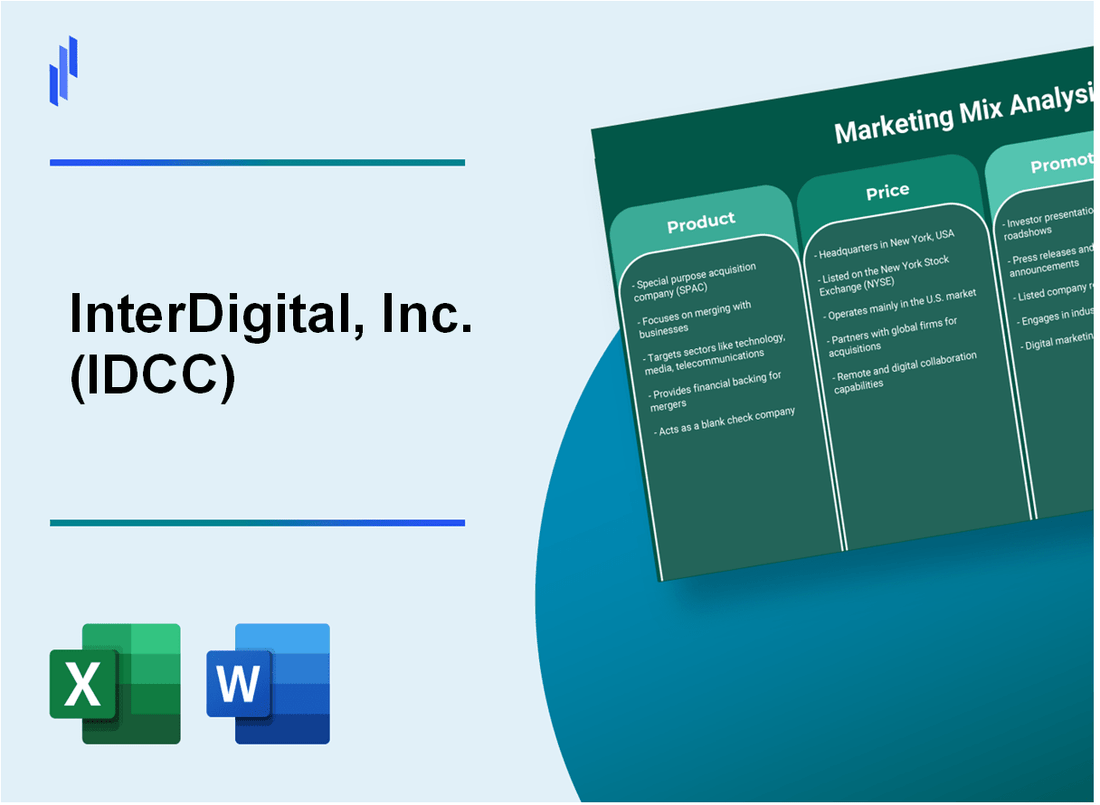 Marketing Mix Analysis of InterDigital, Inc. (IDCC)