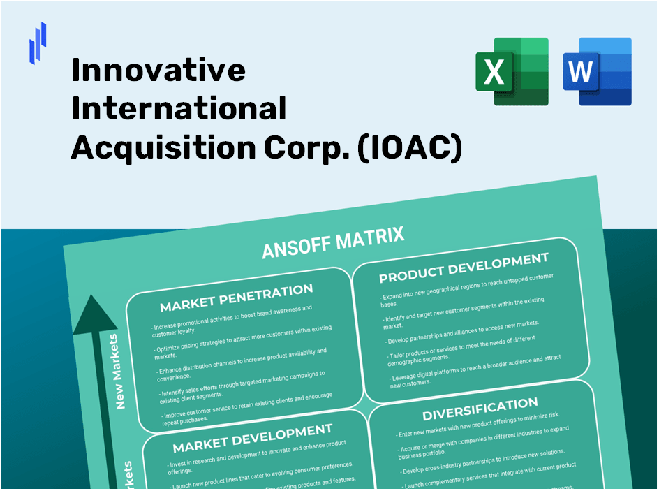 Innovative International Acquisition Corp. (IOAC)Ansoff Matrix