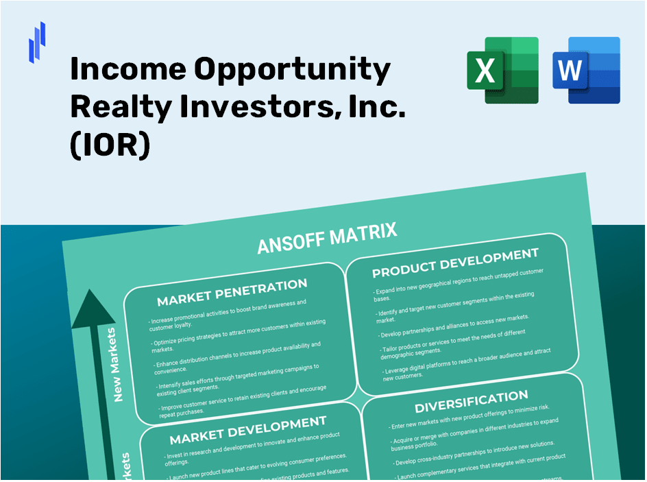 Income Opportunity Realty Investors, Inc. (IOR)Ansoff Matrix