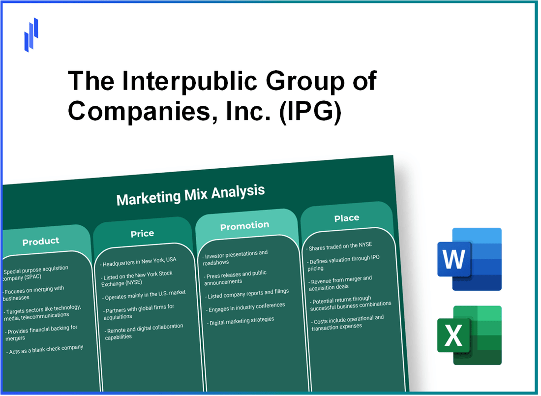 Marketing Mix Analysis of The Interpublic Group of Companies, Inc. (IPG)