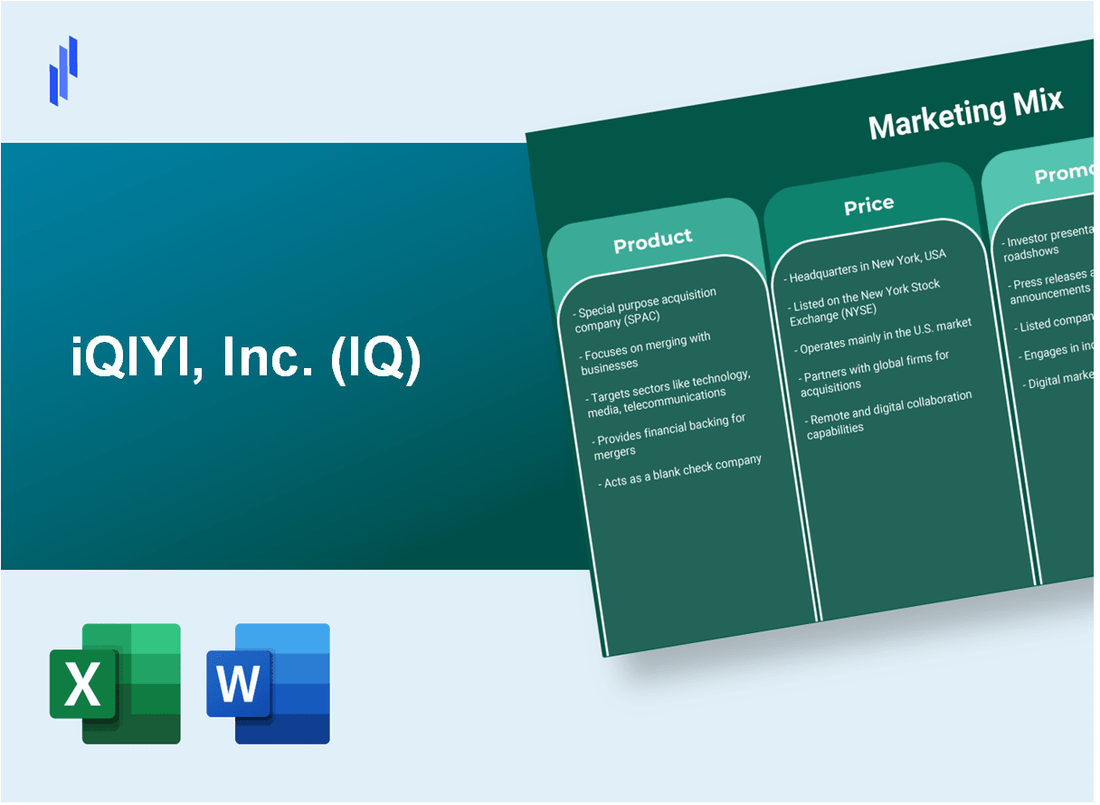 Marketing Mix Analysis of iQIYI, Inc. (IQ)