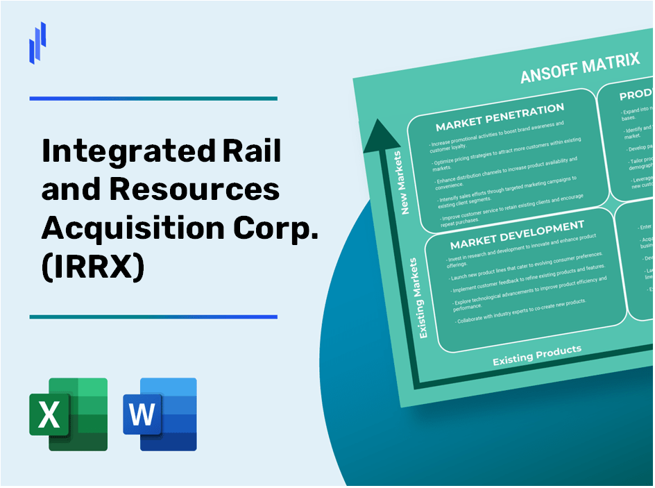 Integrated Rail and Resources Acquisition Corp. (IRRX)Ansoff Matrix