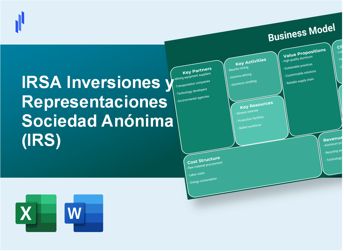 IRSA Inversiones y Representaciones Sociedad Anónima (IRS): Business Model Canvas