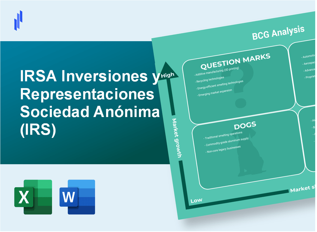 IRSA Inversiones y Representaciones Sociedad Anónima (IRS) BCG Matrix Analysis