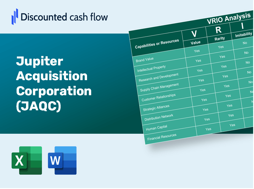 Jupiter Acquisition Corporation (JAQC): VRIO Analysis [10-2024 Updated]