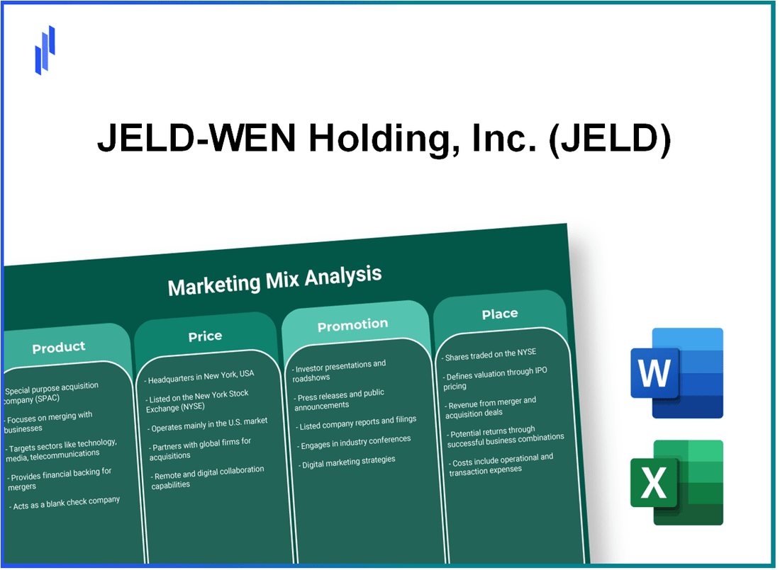 Marketing Mix Analysis of JELD-WEN Holding, Inc. (JELD)