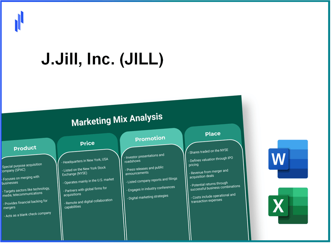 Marketing Mix Analysis of J.Jill, Inc. (JILL)