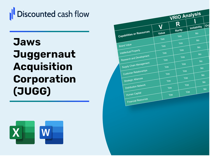 Jaws Juggernaut Acquisition Corporation (JUGG): VRIO Analysis [10-2024 Updated]